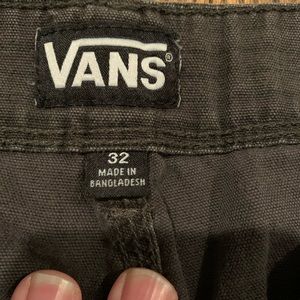 Vans gray shorts size 32
